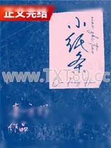 《小纸条》小说封面