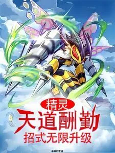 《精灵：天道酬勤，招式无限升级》小说封面