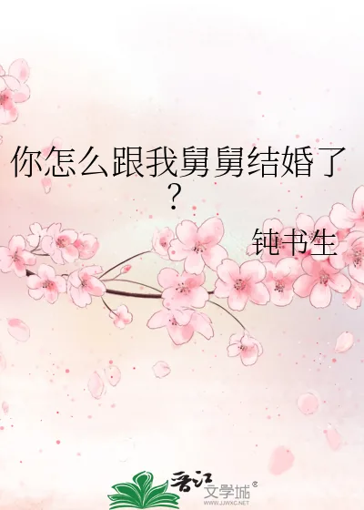 《你怎么跟我舅舅结婚了?》小说封面