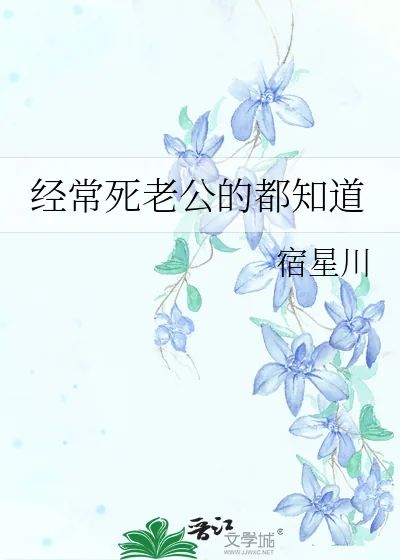 《经常死老公的都知道》小说封面