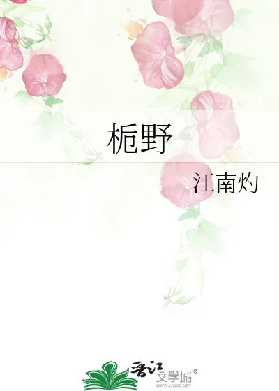 《栀野》小说封面