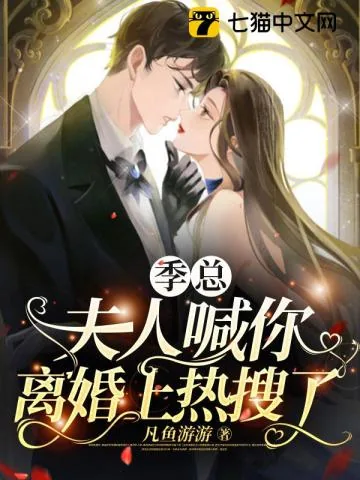 《季总，夫人喊你离婚上热搜了》小说封面
