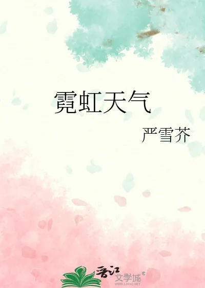 《霓虹天气》小说封面