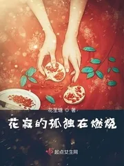 《花寂的孤独在燃烧》小说封面