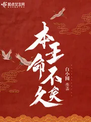 《本王命不久矣》小说封面