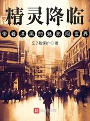 《精灵降临：带着漆黑的魅影闯世界》小说封面