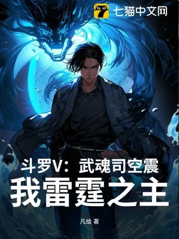 《斗罗V：武魂司空震，我雷霆之主》小说封面