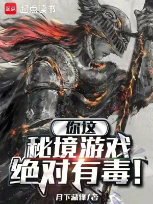 《你这秘境游戏绝对有毒！》小说封面