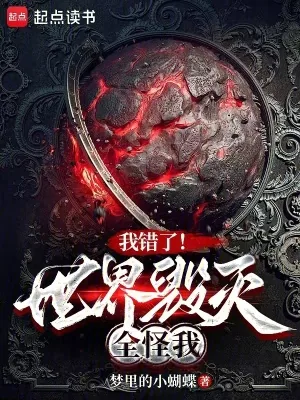 《我错了！世界毁灭全怪我》小说封面