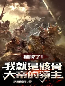 《摊牌了！我就是骸骨大帝的领主》小说封面