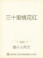 《三十里桃花红》小说封面